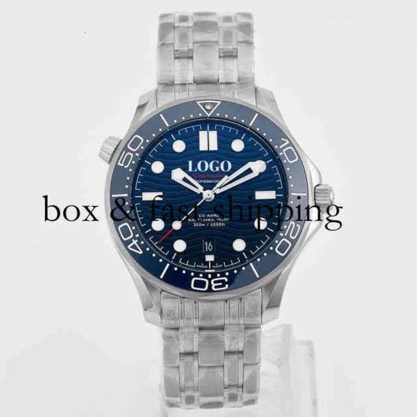 Relógio de pulso de luxo designer de moda o m e g a relógios masculinos relógio de pulso high-end 8800 movimento mar mestre relógios mecânicos montredelu