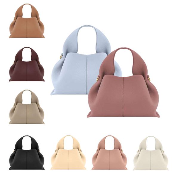 Mini Numero Bulut Çantası Lüks Kadın Omuz Tasarımcısı Çanak Çanta Tote Bulma Çantası Fransız Moda Markası Erkekler Cüzdan Deri Crossbody debriyaj Çantaları 02