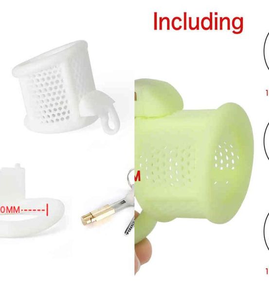 Nxy Device 3D-gedruckter Honeycomb Micro Cock Cage Superleichter Double Arc Cuff Penis Holy Ring Sextoys für Männer 12219017836