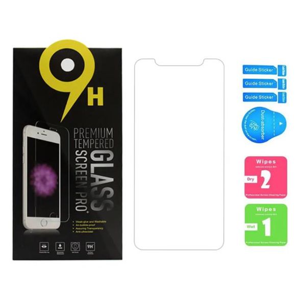 Proteggi schermo per iPhone 15 14 13 12 11 Pro Max XS XR Vetro temperato per iPhone 7 8 Plus LG Stylo 6 Pellicola rinforzata 0,33 mm con scatola di carta1