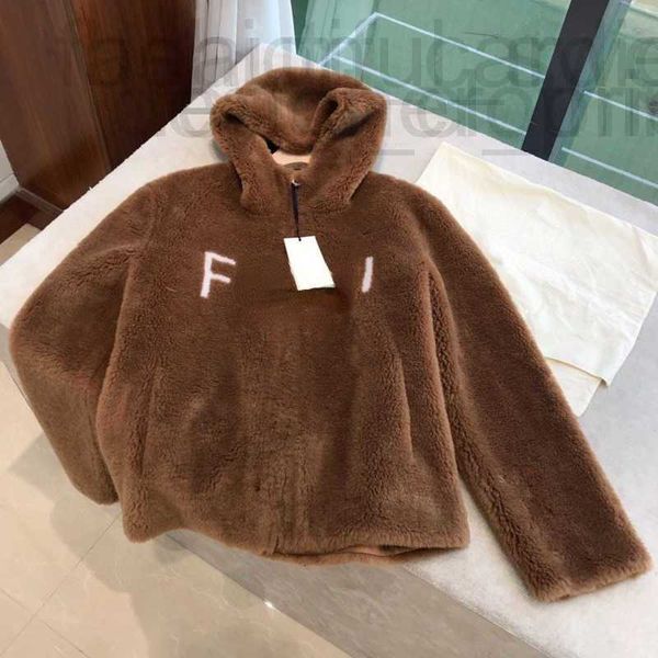 Erkek Ceketler Tasarımcı Tasarımcı Teddy Yün Ceket Erkekler Sıcak Peluş Haldigan Ceket F Sweatshirt Kış Açık Kapşonlu Yastıklı Ceketler Erkek Kadınlar Büyük Boy ZXQW QAMW KTQZ