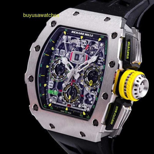 RM Watch Racing Watch Спортивные часы серии RM11-03 RM1103 (Титан)