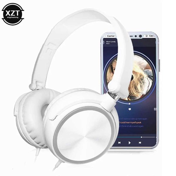 Fones de ouvido para telefone celular S1 fones de ouvido com fio protetores de ouvido graves HiFi som música estéreo fones de ouvido flexíveis e ajustáveis adequados para telefones PC e MP3 Q240321