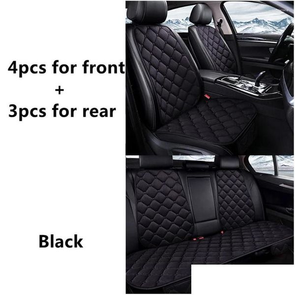 Coprisedili per auto Ers anteriore protezione posteriore cuscino tappetino per Changan Cx20 Cx30 Cs35 Cs75 Cs15 Cs95 Cs55 Plus Cs85 coppia consegna goccia Aut Otdqs