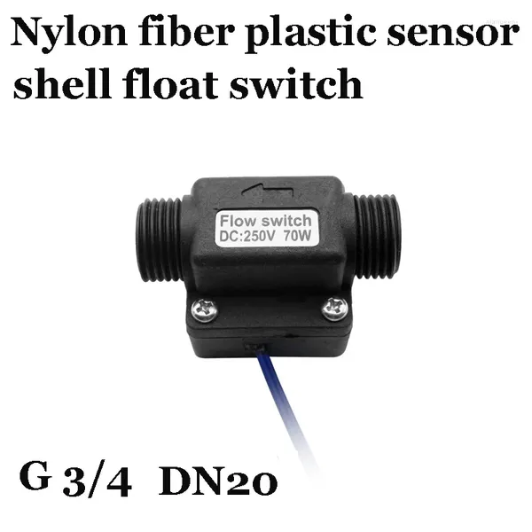 Smart Home Control Sensor G 3/4 DN20 Nylonfaser-Kunststoffgehäuse Schwimmerschalter mit Relais-Wasserzähler