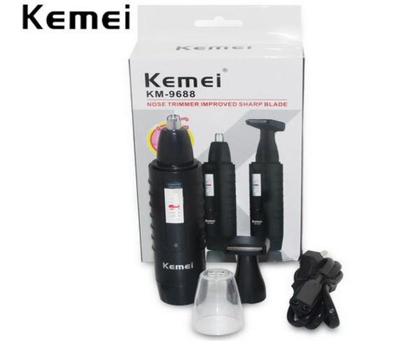 3 in1 wiederaufladbare Nase Trimmer zu Nase Trimer Elektrische Ohr Reiniger Haar Entfernung Led Nase Haar Cutter Körperpflege Set KM96883013313