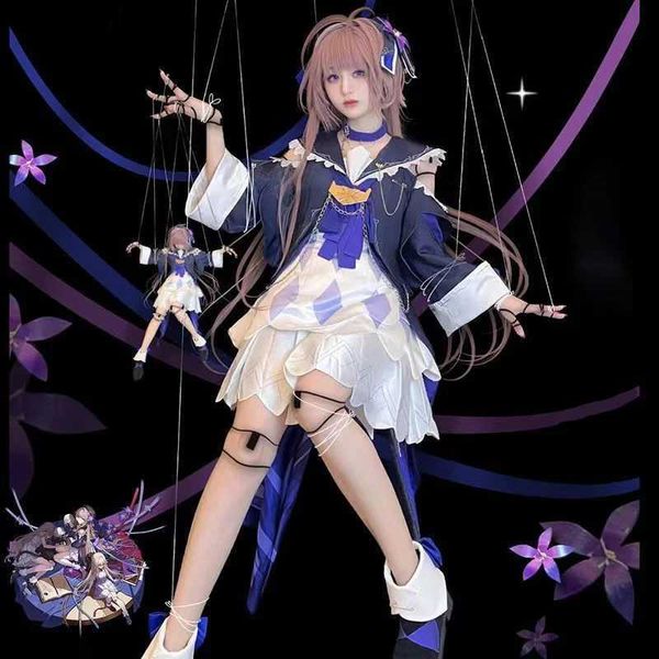 cosplay Costumi anime Honkai Star Rail gioco di ruolo Herta Outfit Plus size Lolita dress uniforme Halloween party womenC24321