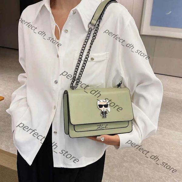 Fashion Karl Lagerfield Neue koreanische kreative Umhängetaschen Kette kleiner luxuriöser Designer Cross Lod Bags Frauen Handtaschen 562