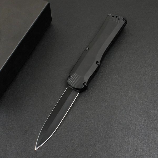 Coltello tattico H1107 BM 3400 AUTO di alta qualità S30v Lama a punta di lancia 6061-T6 Maniglia da campeggio esterna Escursionismo Coltelli tascabili EDC con borsa in nylon