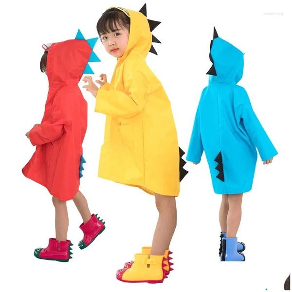 Raincoats Childrens Raincoat Meninas Garten Bonito Bebê Crianças Escola Primária Espessada À Prova D 'Água Meninos Drop Delivery Home Garden Hous Dhnbg