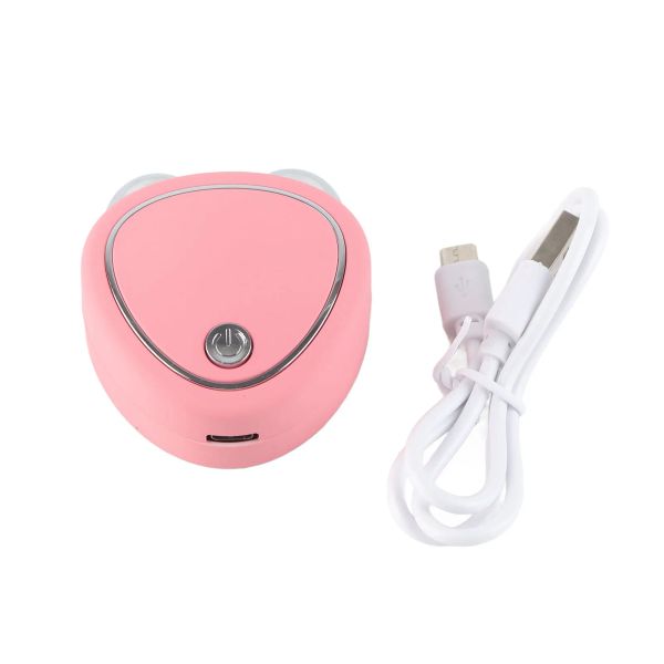 Dispositivos Massageador facial microcorrente Reduza o queixo duplo levantamento de face de face USB Substituição de face portátil do coração