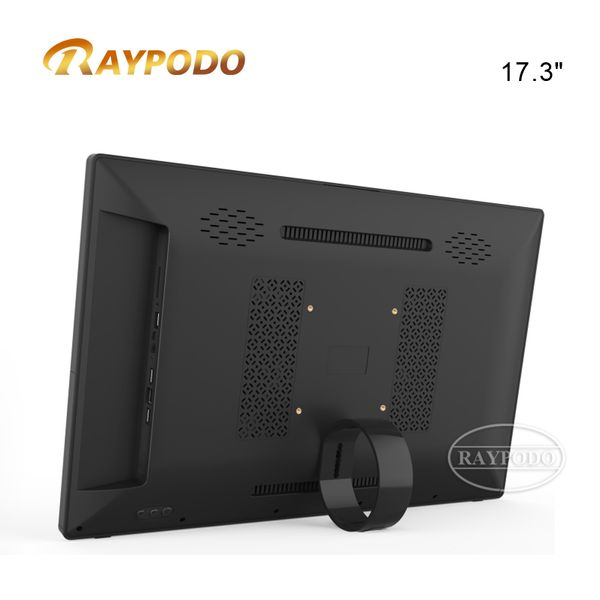 RAYPODO 17,3 polegadas Andorid Tablet PC de tamanho grande para telas de tecnologia de varejo com função RJ45 PoE Tela grande touchscreen tablet