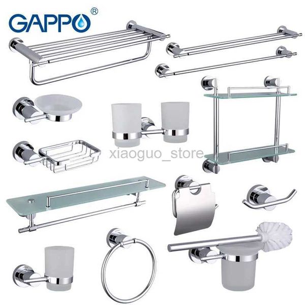 Porta asciugamano Gappo Accessori bagno Porta asciugamano Porta carta Porta spazzolino doppio Porta asciugamano Porta asciugamano Set bagno 240321