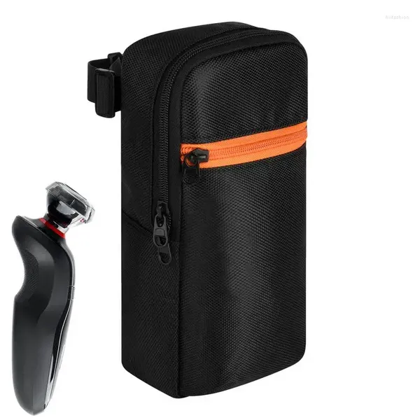 Sacos de armazenamento Tesoura elétrica Caso Hard Travel Clipper Bag Organizador de ferramenta de corte com malha