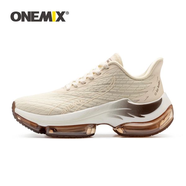 Pantofole Onemix 2023 Nuove scarpe da corsa per uomini Air Cushion Atletic Coppia Allenatori Sport Runner Scarpe per donne da esterno Walking Sneaker