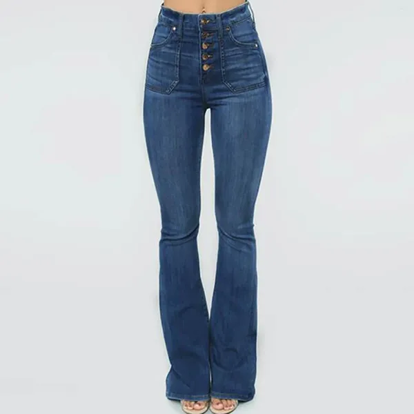 Pantaloni jeans da donna Logo personalizzato di fabbrica Drop Vita alta Slim Stretch Skinny Pencil Ladies Cowboy Female