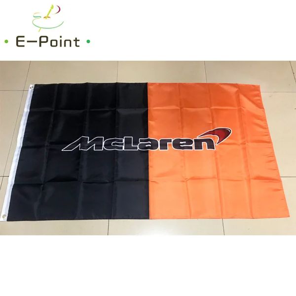 Accessori Mclaren Car Racing Flag 3ft * 5ft (90*150cm) Dimensioni Decorazioni natalizie per la casa Bandiera Banner Indoor Outdoor Decor HYK010