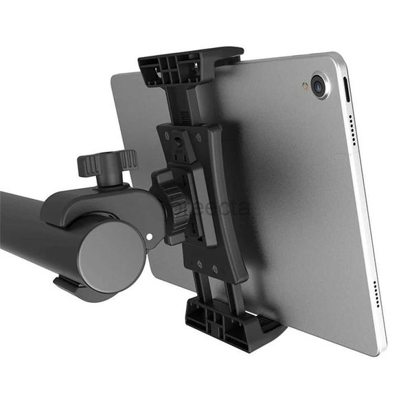 Supporti per telefoni cellulari Supporti per tablet con morsetto per attrezzature per esercizi indoor Supporto per staffa per telefono per bici per iPad Pro 12.9 Air Mini Galaxy Tabs iPhone 4.7-13 240322