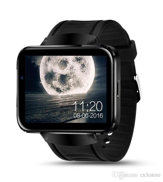 Orologio intelligente DM98 3G con visualizzazione del contenuto del messaggio Chiamata GSM WCDMA sistema Android intelligente bluetooth 40 monitoraggio dei dati fitness polso wat1382378