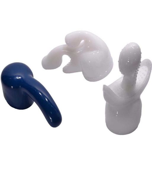 3pcsset varinha mágica massageador acessórios av massageador pessoal cabeça bonés brinquedos sexuais kit anexos produtos sexuais y2011185519621