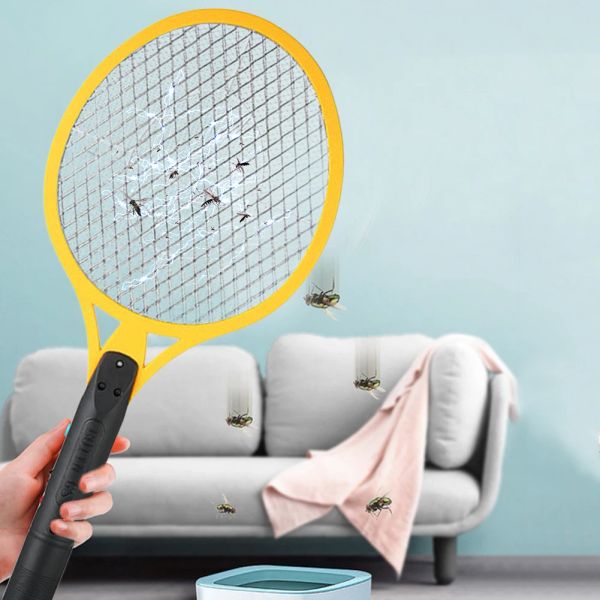Zappers voam sutile batterypowered mosquito raquete inseto assassino de protetora líquido doméstico para quarto de casa em casa