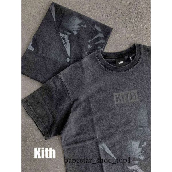 Kith T Shirt 3xl 2024 3xl Giyim Vintage Kith Biggie Tee Tişört Tişörtleri Erkek Kadınlar Yüksek Kaliteli Yıkama ve Kith Eski T-Shirt 3961