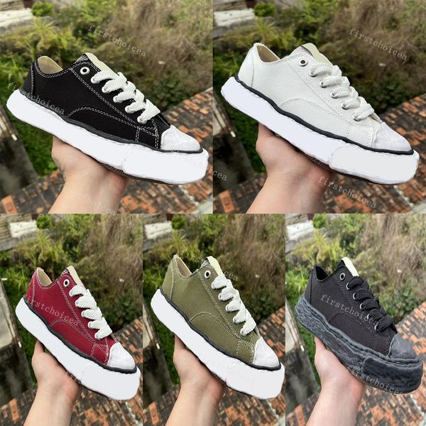 Sneaker di alta qualità Designer M Gomma fondo piatto Uomo Donna Scarpe casual Scarpe da ginnastica in tela con scatola