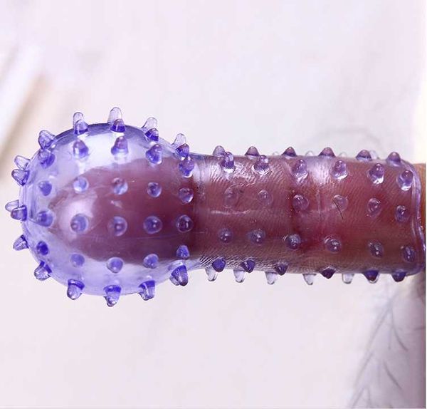 Designer sexo luvas de massagem criativo lobo dentes conjunto anel de cristal divertido conjunto de dedo adulto e feminino masturbação botão conjunto suprimentos 5nbf