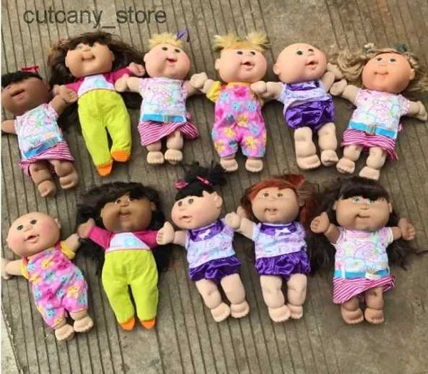 Мягкие плюшевые животные, винтажная ретро-кукла, милая капуста, детская антикварная кукла Freck, кукла, подарок на день рождения для девочек, коллекция L240322