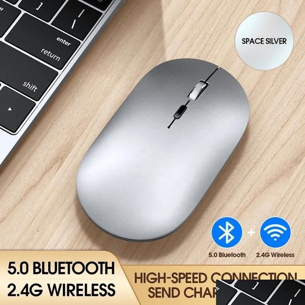 Fareler X2 Kablosuz Bluetooth Kitap dizüstü bilgisayar tableti şarj edilebilir yedek 500mAh Taşınabilir Apple Fare Bırakma Dağıtım Bilgisayarı Ot9ys