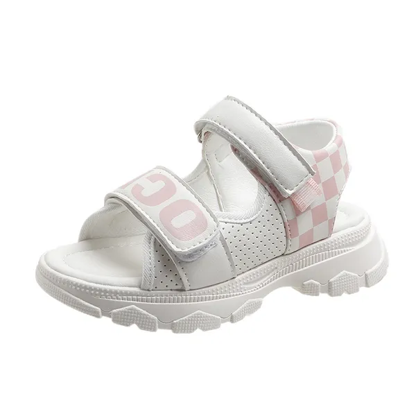Бесплатная доставка, дизайнерские сандалии, детская обувь, обувь для малышей, молодежная обувь для девочек, спортивная уличная повседневная модная обувь, детская прогулочная обувь XBS813