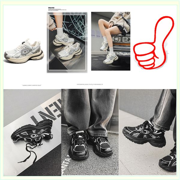 Scarpe sportive morbide da donna estive Mameganq Designer Moda di alta qualità Colore misto Suola spessa Sport all'aria aperta Scarpe rinforzate resistenti all'usura1 GAI