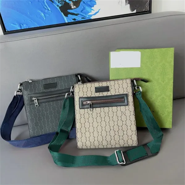 Designer-Aktentaschen, Taschen, Herren-Umhängetasche, Messenger-Tasche, Schultertasche, schwarz gestreift, Handtaschen für Damen, Unisex, Aktentasche, Business, Freizeit, Rucksack, Geldbörsen