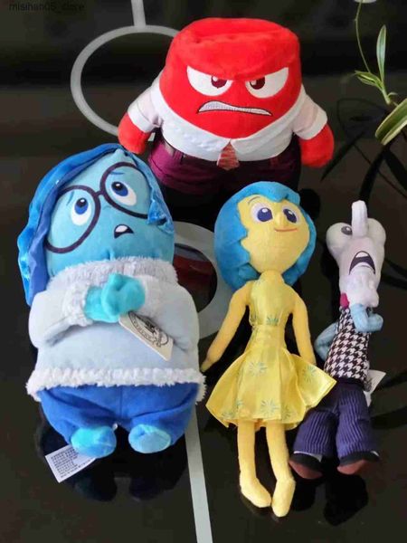 Bonecos de pelúcia personagem dos desenhos animados Bing Bong Alegria de dentro para fora triste irritado enojado com medo brinquedos de pelúcia presentes para crianças Q240322