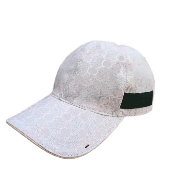 Stripe boné de beisebol homens casquette ajustável luxo designer de golfe chapéus para mulheres borda curva curva gorro luxo equipado chapéu estilo hip hop fa092 H4