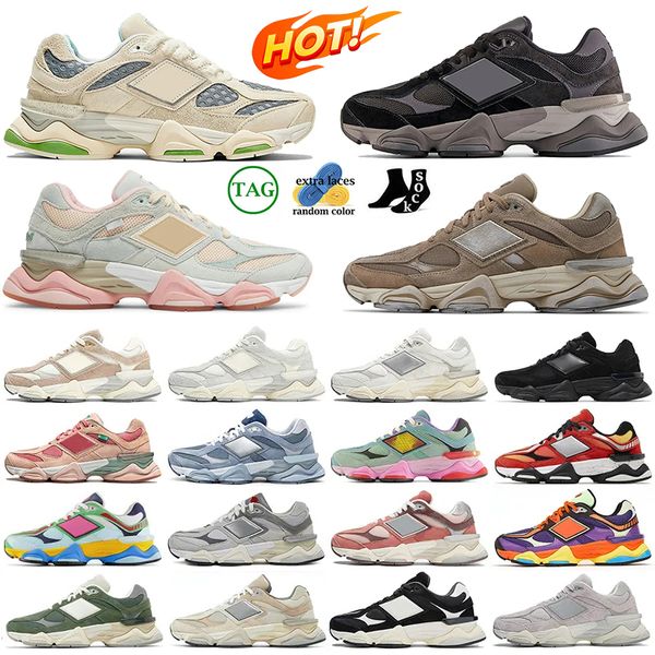 2024 nuove balanaces 9060 scarpe firmate per uomo donna sneakers Bricks Wood Triple bianco Castlerock Mushroom Sea Salt Baby Shower uomo donna scarpe da ginnastica sportive all'aria aperta