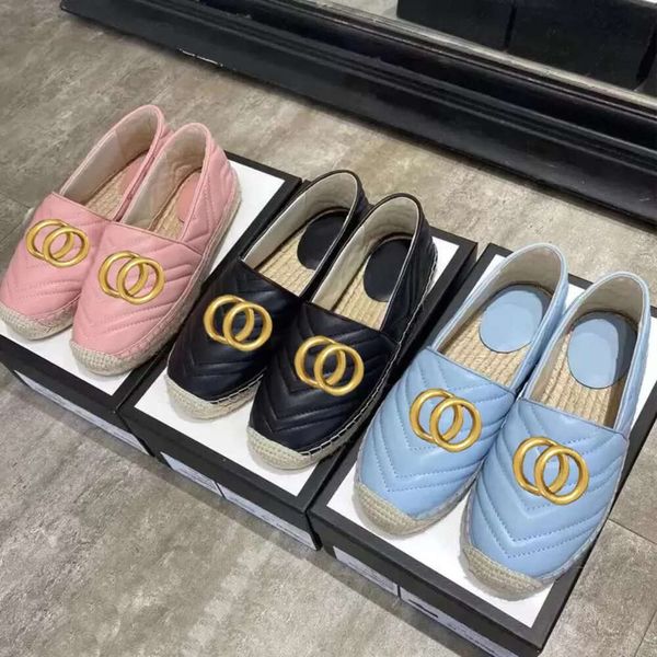 Abito gucchi gg guccir guccic guccishoes guccis Scarpe espadrillas designer donna mocassini Vera pelle Вы designer Mocassino Cap Toe Flats lusso Casual Laid