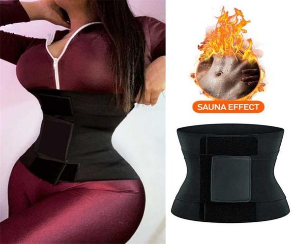 Пояс для похудения Fajas Mujer Moldeadora Sweat Sauna Тренажер для талии Корректирующее белье для тела Пояс для контроля живота Песочные часы Группа для тренировок 224234549