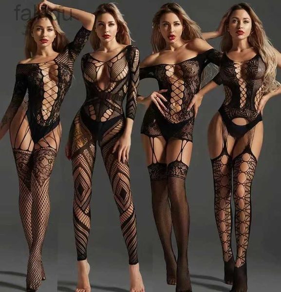 Set sexy Lingerie sexy Donna Babydoll erotico Body Bodystocking Intimo Costumi Abbigliamento da notte Camicie Taglie forti Abito San Valentino 24322