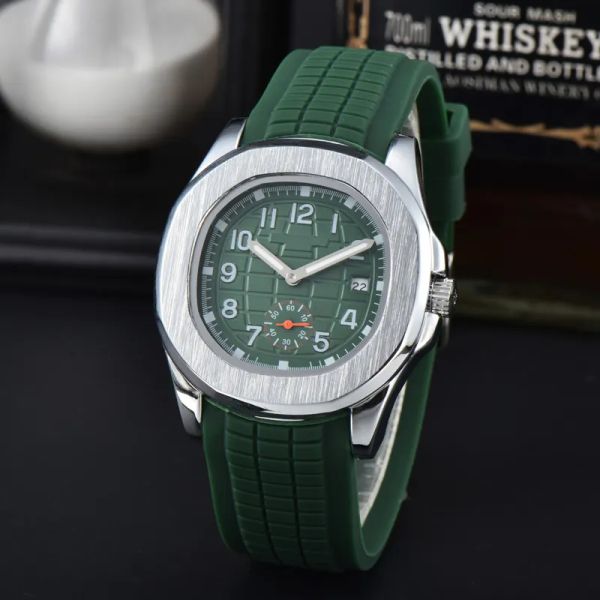 Novo 2024 moda masculino assistir mestre quartzo safira clássica moda moda aço inoxidável impermeável relógio de relógio de luxo watchwatch ph01