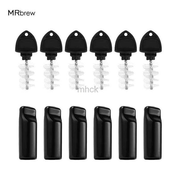 Ferramentas de barra 6 Pcs Draft Beer Torneira Cap Beer Tap BrushBeer Tap CoverBeer Plugs Tap CleanerBeer Tap SootherBeer Torneira Torneira Ferramenta de limpeza 240322