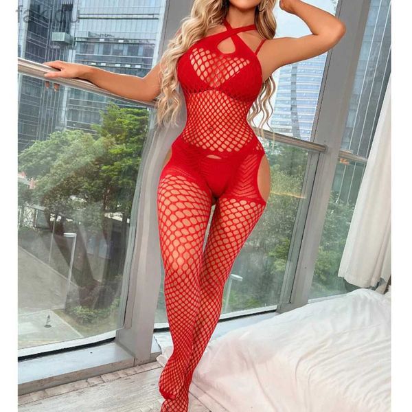 Sexy set heiße erotische Dessouskleider sexy Mesh Nishet babydoll Frauen sexy bodyuit erotische Dessouskörper Socken plus Größe 24322