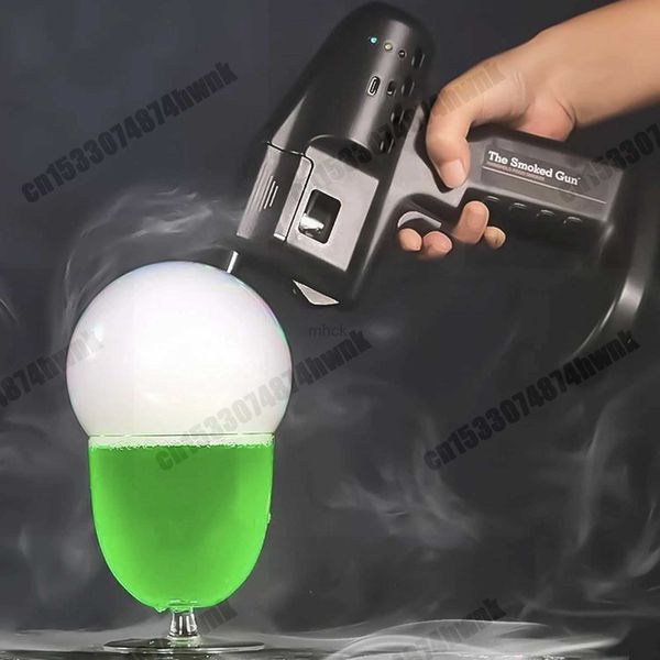 Bar-Werkzeuge, Bartending, Rauchmaschine, Cocktail-Bubbler-Set, Molekulare Küche, Milch, Tee, Kaffee, Bars, Cocktails, geräucherte Seifenblasenpistole, Werkzeuge 240322