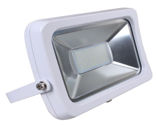 10w 20 30 50 led fino à prova dwaterproof água luz de inundação branco preto escudo smd e cob led chip parede ao ar livre holofotes1432700