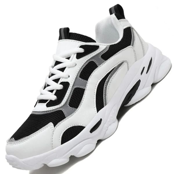 Pantofole Donne altezza che aumenta le scarpe da corsa sneaker per allenatori di coppie traspiranti cesto sportivo fille femme zapatillas deportivas mujer