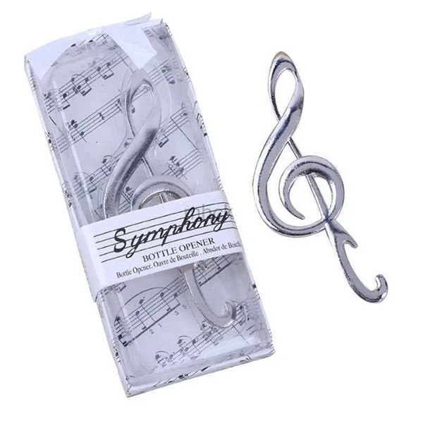 Strumenti da bar 100 pezzi Apribottiglie con nota musicale Apribottiglie Symphony Apribottiglie Bomboniere Utensili da bar in acciaio inossidabile Gadget da cucina 240322