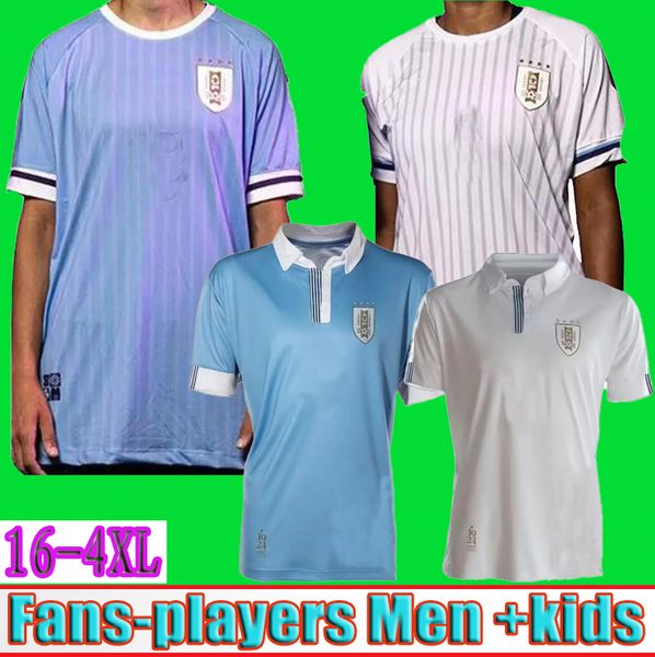 2024 Uruguay Fußballtrikots Jubiläum 100. Sonderangebot L.SUAREZ E.CAVANI N.DE LA CRUZ Heimtrikot G.DE ARRASCAETA F.VALVERDE R.ARAUJO R.BENTANCUR Fußballuniform