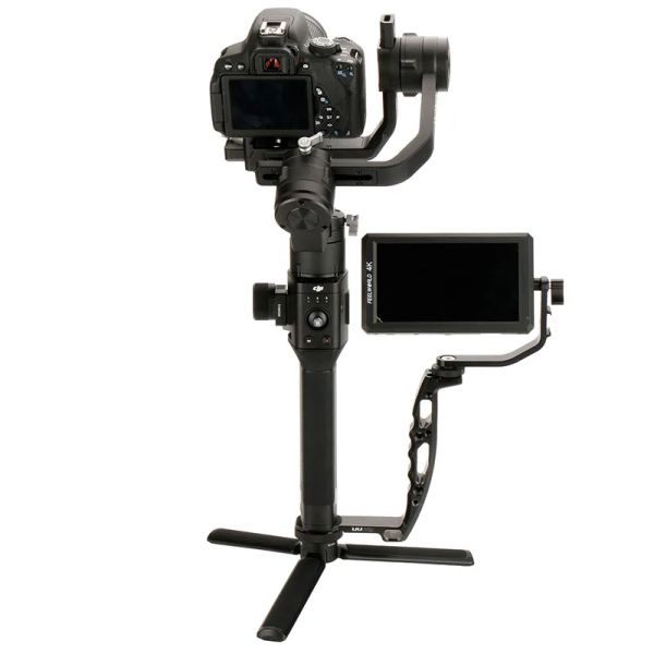 Teste Gimbal Maniglia Impugnatura per DJI Ronin S SC RSC2 Impugnatura Universale Supporto per Monitor per Zhiyun Crane V2 WEEBILL/Moza/Hohem/Feiyu