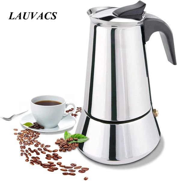 Araçlar Paslanmaz Çelik Kahve Pot İtalyan Moka Pot Espresso Kahve Makinesi Pot Cafe Percolator Maker Latte Soba için Kahve Araçları