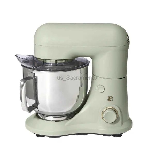 Schwämme Applikatoren Baumwolle Schöner 5,3 qt Standmixer Leicht Leistungsstark mit neigbarem Kopf Salbeigrün von Drew Barrymore 240323